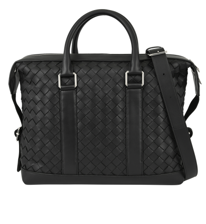 Intrecciato Hidrology Briefcase, front view